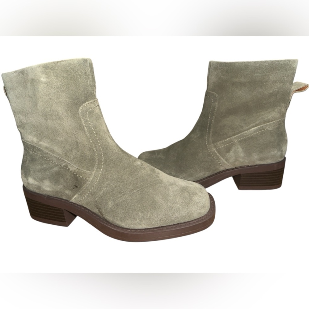 Lucky Brand Suede Ankle Boots